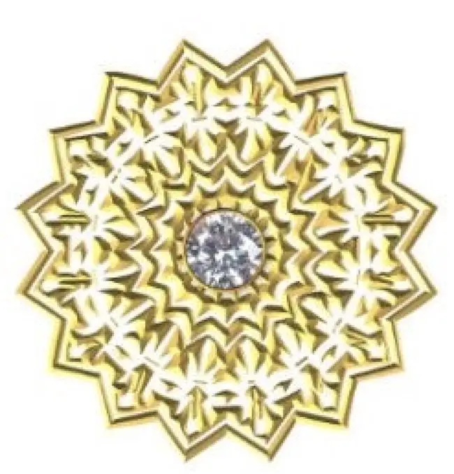 Mandala Kristal i Artë 3