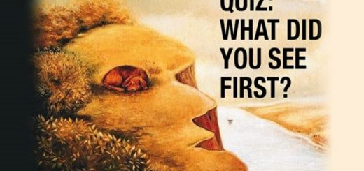 What You See First in theProposed Image Reveals What you are Looking for in Life