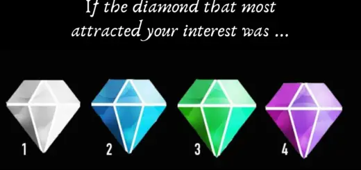 Test: What Are You Missing to Achieve Happiness in Love? Choose a Diamond and Find out!