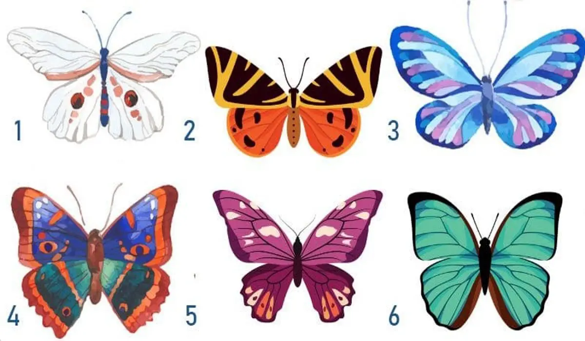 Fun Test: The Butterfly You Pick Reveals Your Personality - Namastest