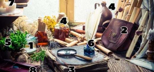 Choose an Object on the Table and Find Out What Kind of Witch You Are