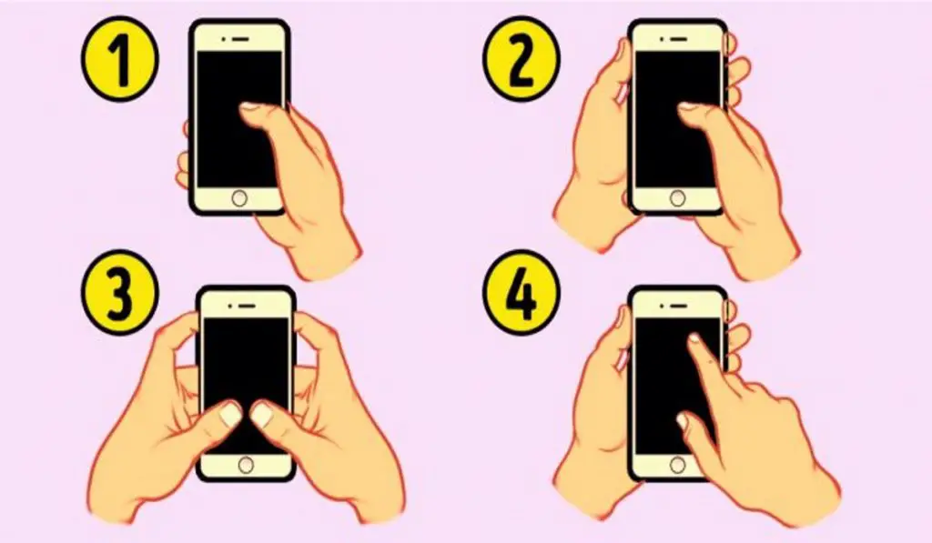 The Way You Hold Your Phone Says a Lot About Your Personality