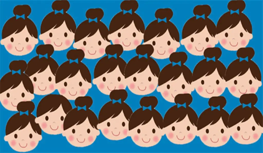 Can You Find The Boy Lost In This Crowd Of Girls