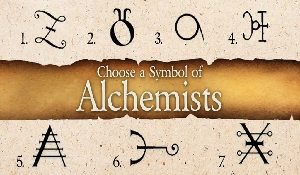 Choose a Symbol of Alchemists to Find Out Current Life’s Challenge