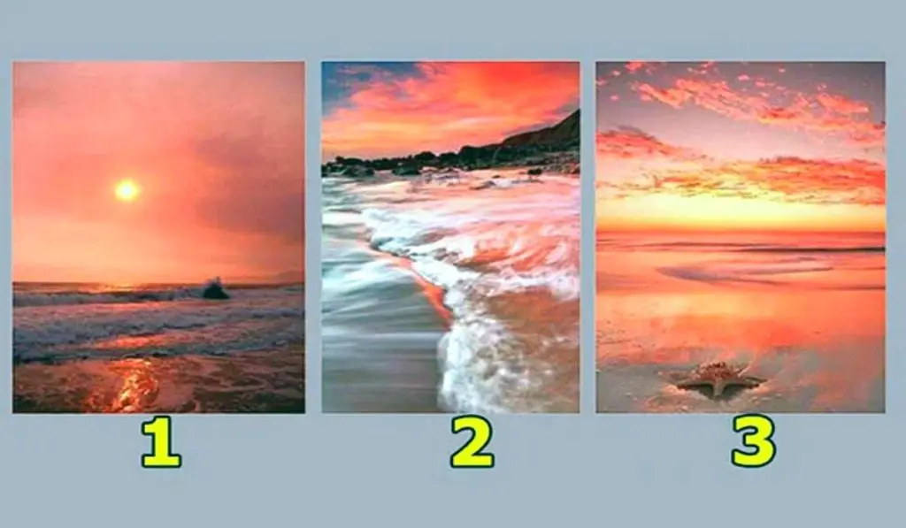 Discover What Will be Important to You Over the Next 3 days by Choosing a Sunset You Like