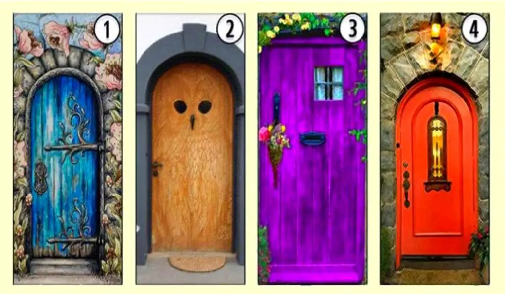 Open One of the Following Doors and Discover an Important Trait of Your Personality