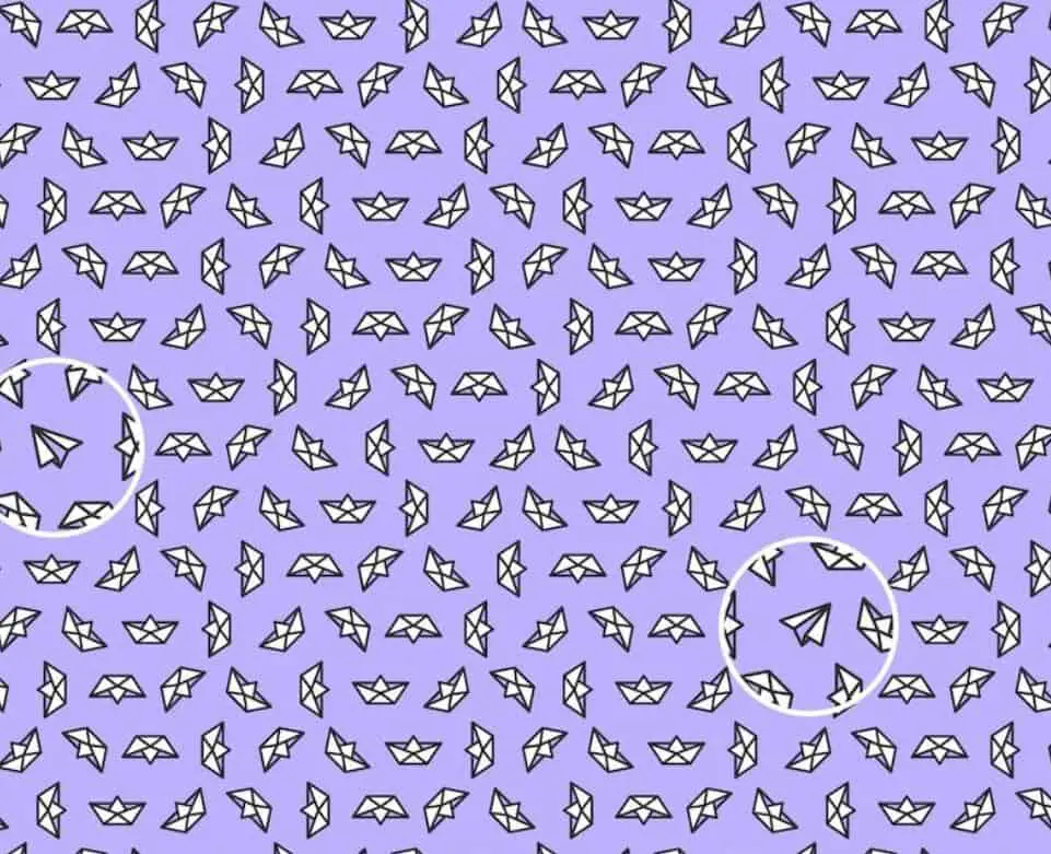 Can You Find the 2 Paper Planes Between the Boats Test Your Visual Acuity With This Test (2)