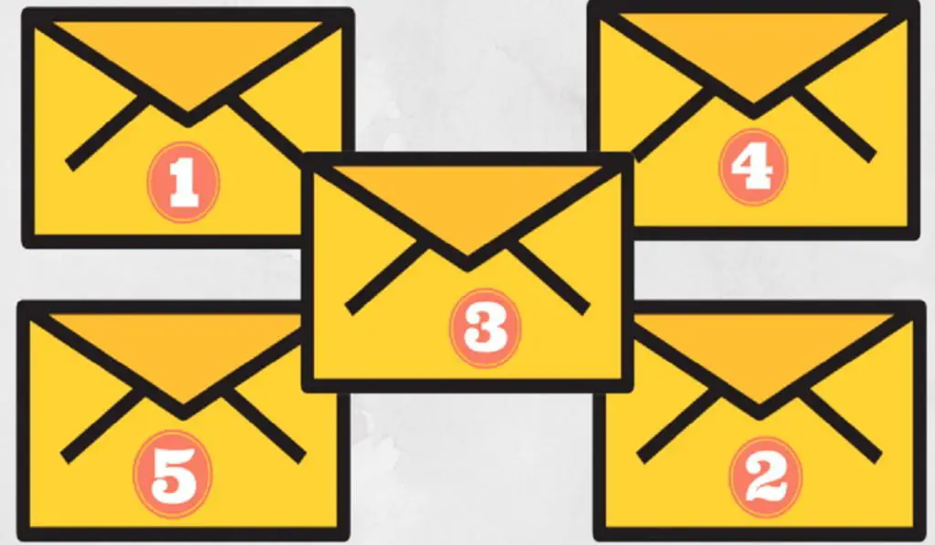 Receive an Important Message to Start the Week by Choosing an Envelope