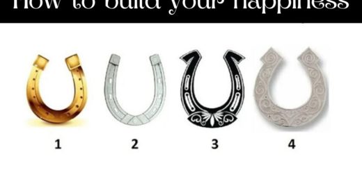 Choose a Horseshoe to Receive a Message on How to Build Your Happiness