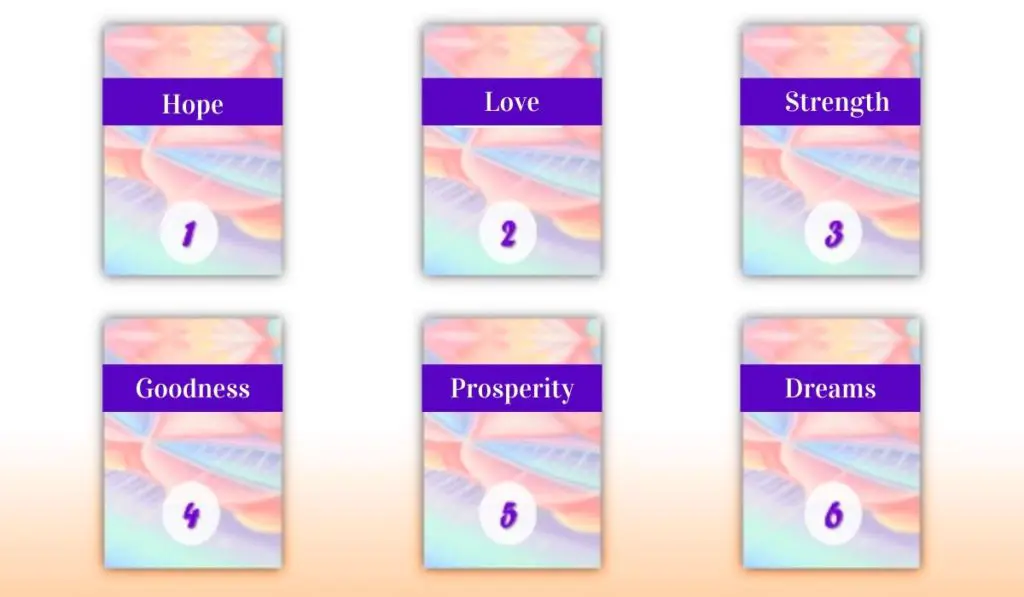 Listen to that Voice Telling You Which Card to Choose, Because that Card has a Special Message, Only for Your Life