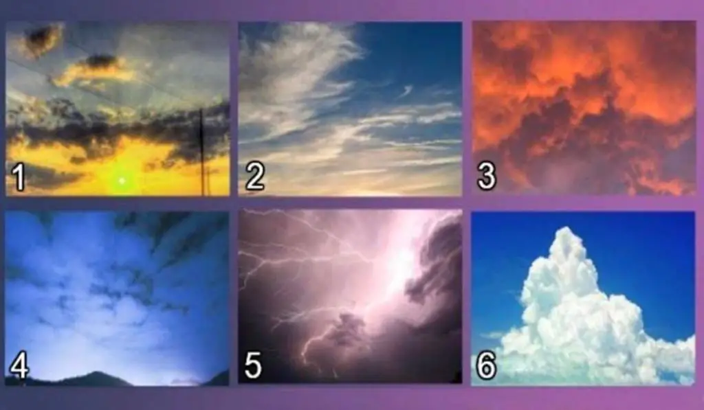 Choose the Sky You Like the Most and Find Your Hidden Personality