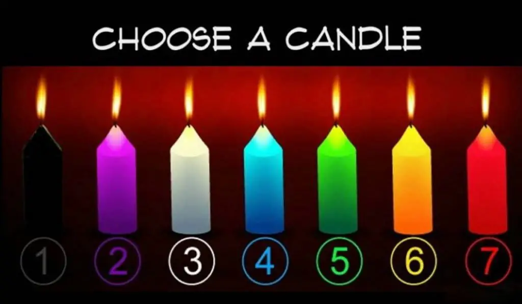 The Candle You Choose Sends You A Magical Message