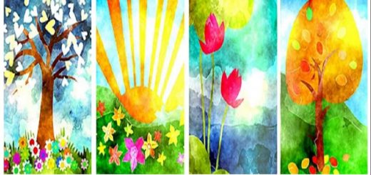 Which Of These Four Drawings Do You Associate With Feelings Of Happiness