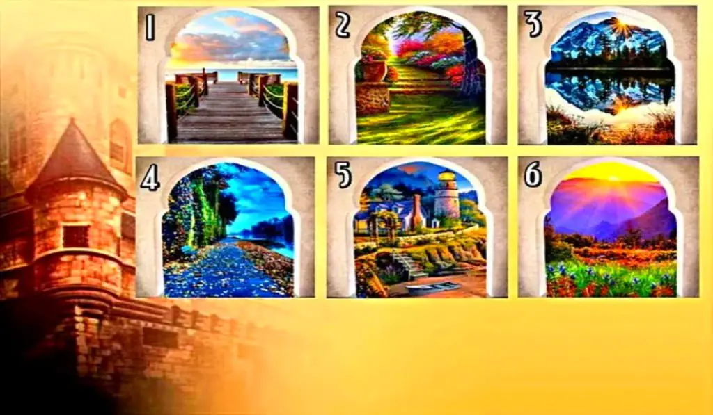 Psychological Test Choose one of the 6 Arches and Find Out How Other People See You