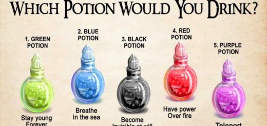 Which Potion Would You Drink Make Your Dreams Come True