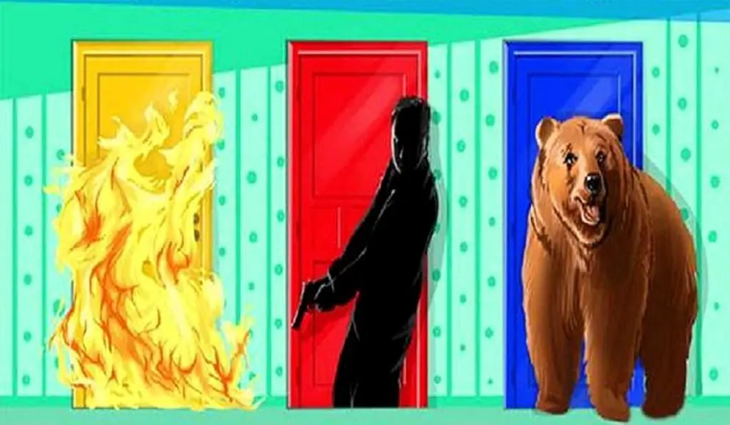 Psychological Test The Chosen Door Will Open Your Instinct For Self-preservation