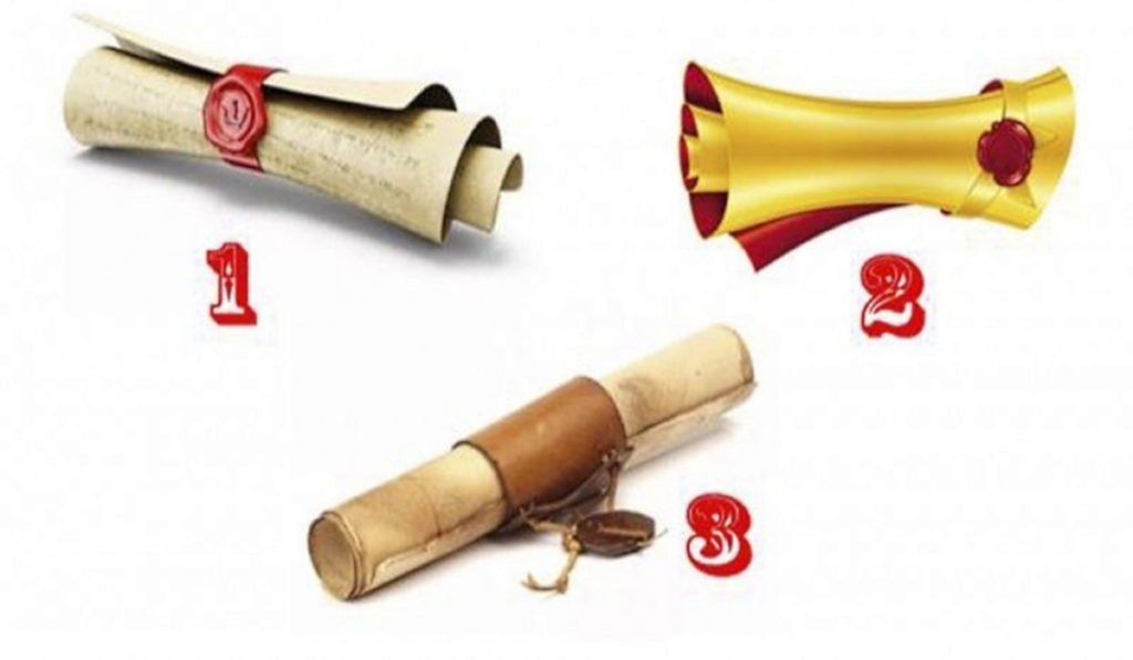 Receive a Message From Higher Powers - Open one of the Scrolls and Read It