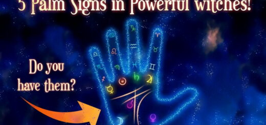 5 Important Palm Signs Which Indicate You Are Born a Powerful Witch