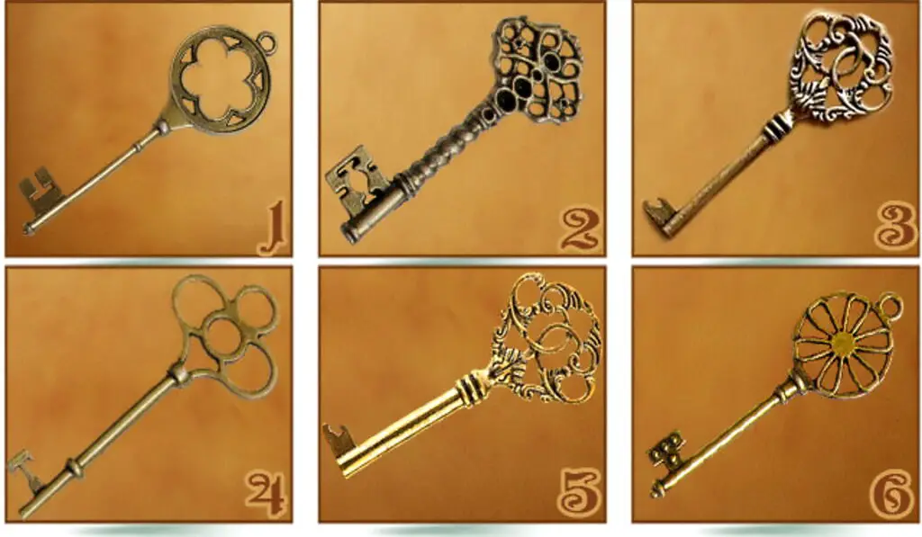 Do you Want to Discover Your Hidden Personality Choose Your Favorite Key